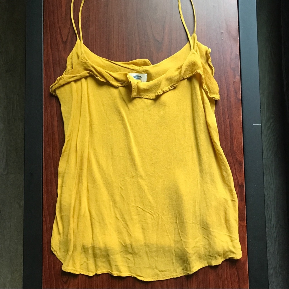 Old Navy Yellow Tank Top S